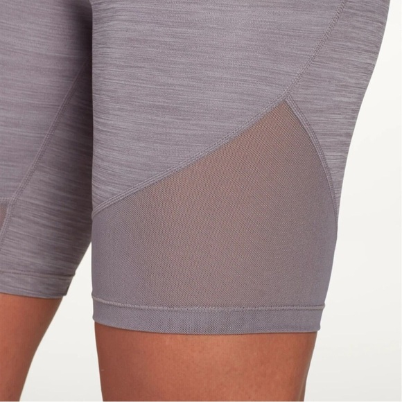 Nike Womens Pro 8'' Training Shorts Gray Compression Dri- fit - Picture 4 of 5